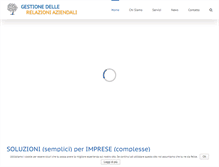 Tablet Screenshot of passaggio-generazionale.com